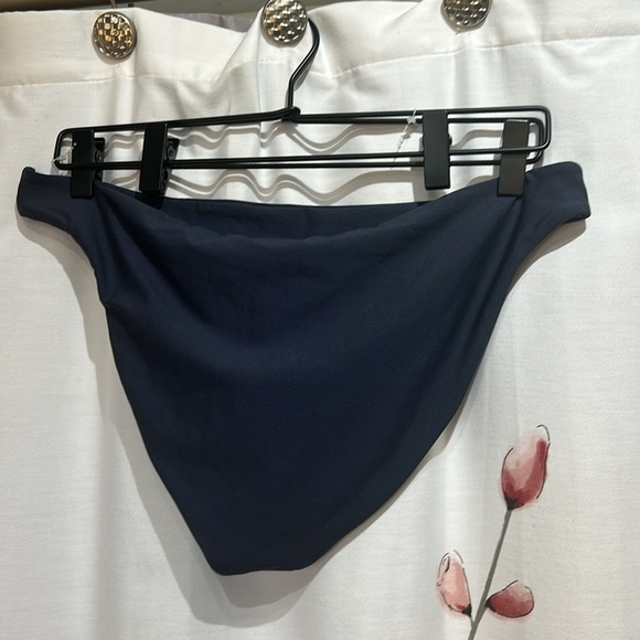 NWT VOLCOM XL Women’s Bikini Bottom Navy Blue - Picture 2 of 6